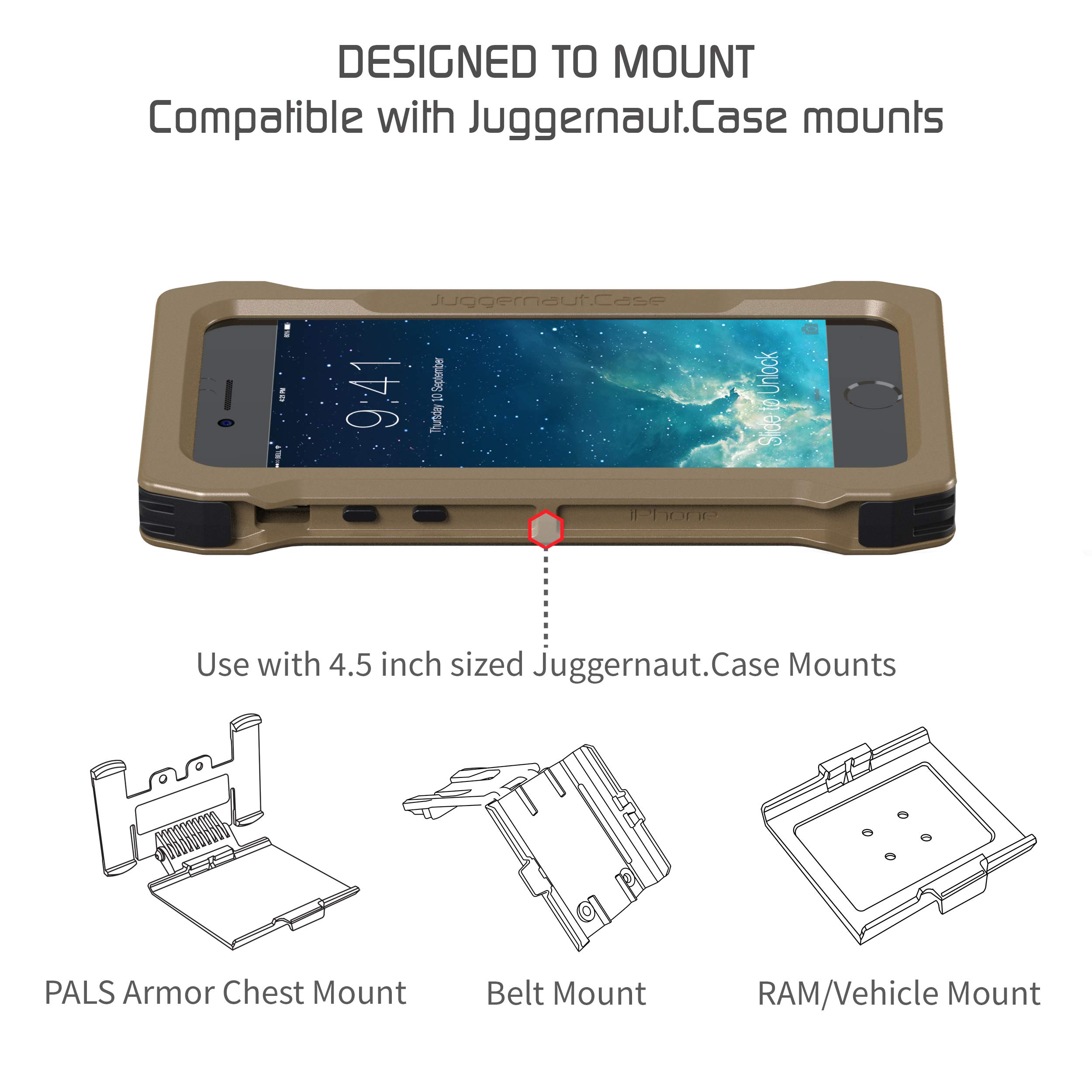 Juggernaut.Case IMPCT Smartphone Case - Compatible with Apple